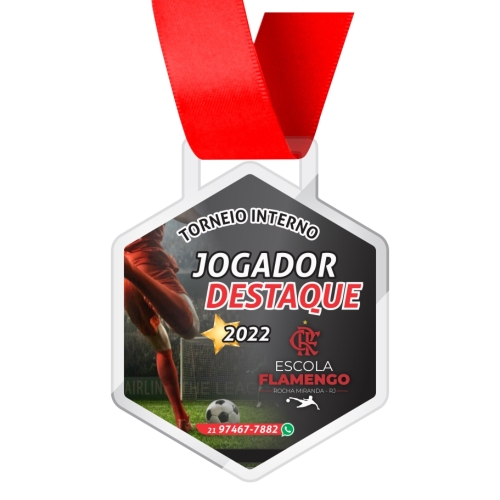 MEDALHA DE ACRÍLICO-MDA24