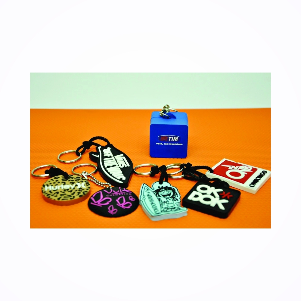 Chaveiro emborrachado