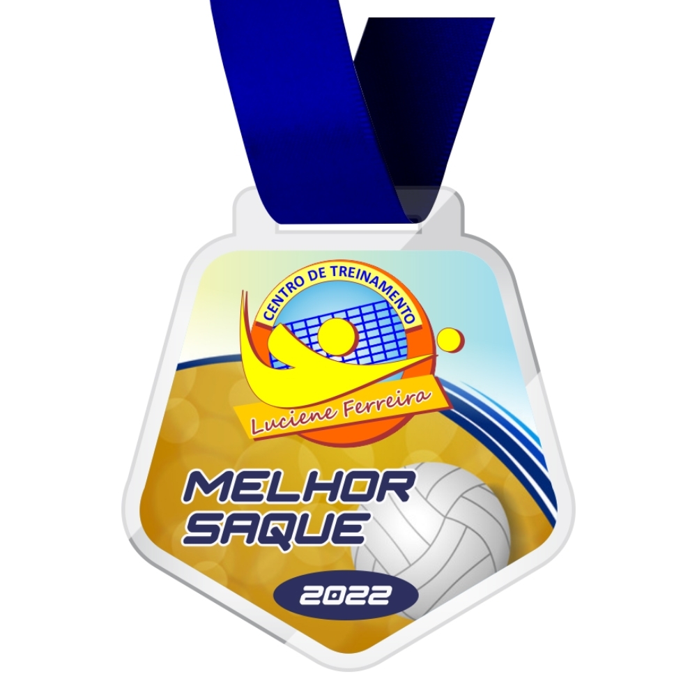 MEDALHA DE ACRÍLICO-MDA06
