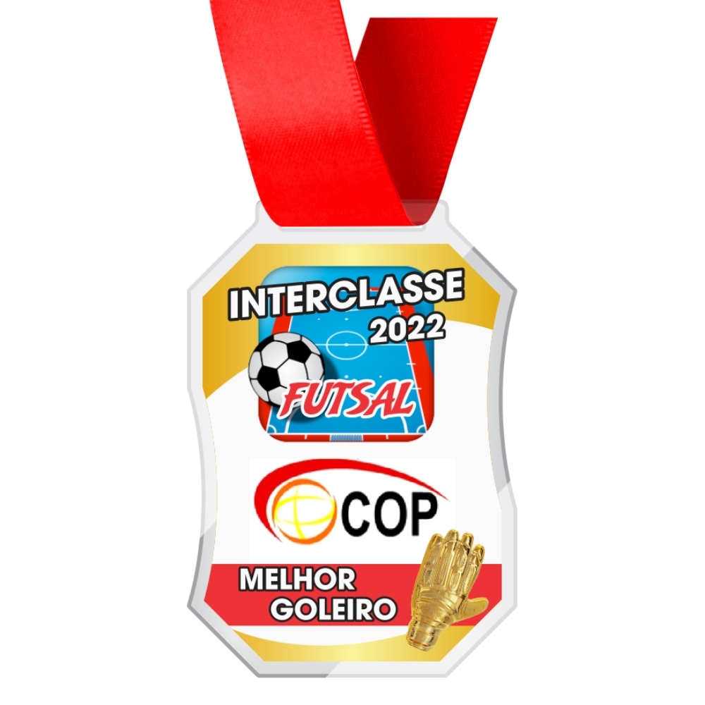 MEDALHA DE ACRÍLICO-MDA09