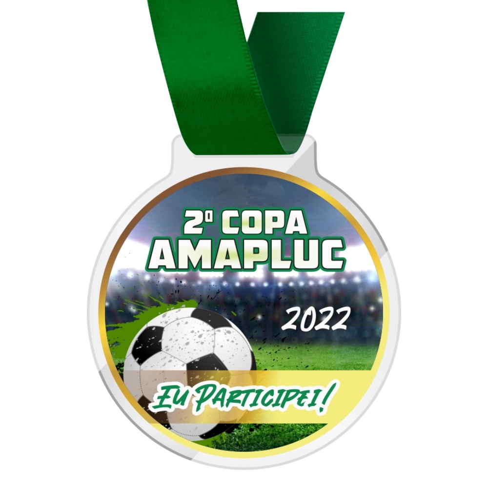 MEDALHA DE ACRÍLICO-MDA17