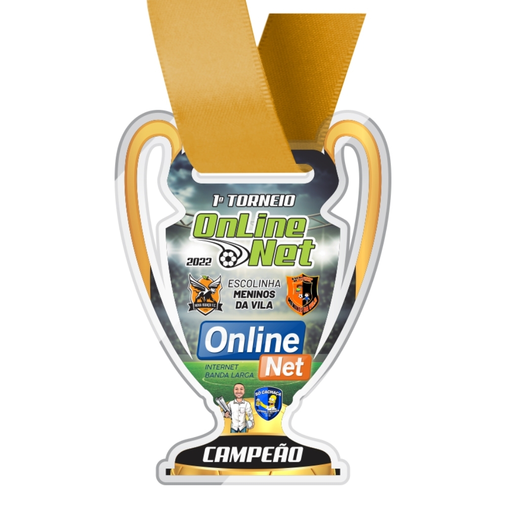 MEDALHA DE ACRÍLICO-MDA21
