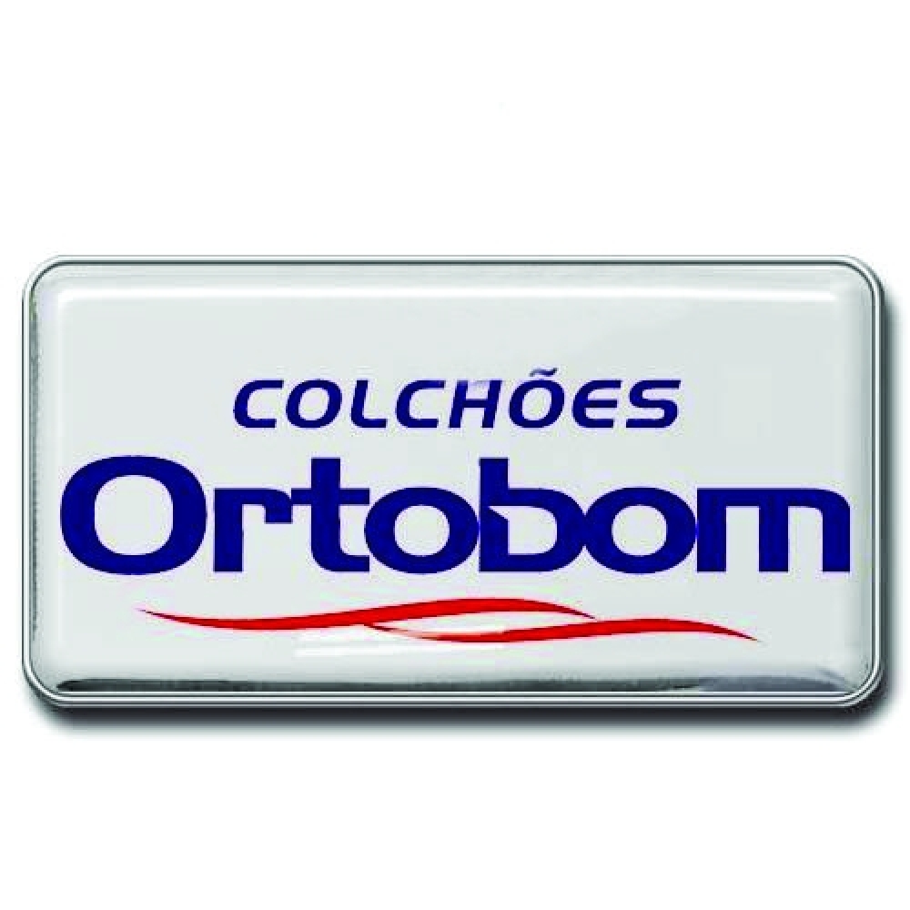 Pin metálico adesivado