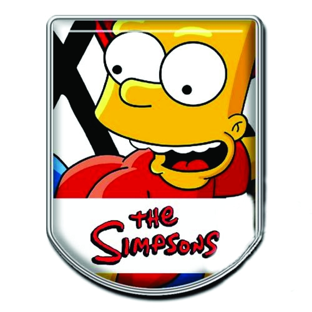 Pin recortado adesivado